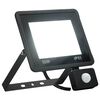 vidaXL Reflektor LED z czujnikiem, 50 W, zimne białe światło