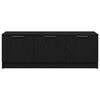 vidaXL Szafka pod telewizor Czarny Dąb 102 x 35 x 36,5 cm