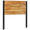 vidaXL Zagł&oacute;wek 100 cm lite drewno akacjowe i żelazo