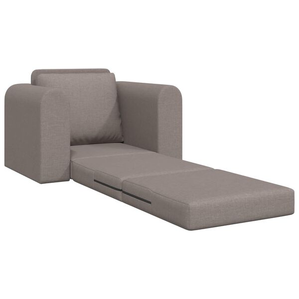 vidaXL Sofa Bed Ciemnoszary 98 x 71 x 83 cm tkanina