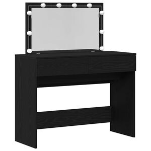 vidaXL Toaletka Czarny Dąb 100 x 40 x 120 cm Drewno inżynieryjne