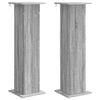 vidaXL Stojak na rośliny 2 szt. Szary Sonoma 30,5 x 30 x 100,5 cm