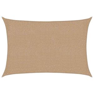 vidaXL Żagiel przeciwsłoneczny, 160 g/m&sup2;, taupe, 2x2,5 m, HDPE