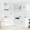 vidaXL Zestaw szafek kuchennych, Porto, 11-częściowy, biała