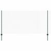 vidaXL Sześciokątne ogrodzenie z słupkiem 50 x 1,2 m Stal pokryta PVC