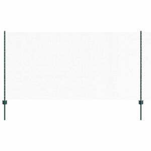 vidaXL Sześciokątne ogrodzenie z słupkiem 50 x 1,2 m Stal pokryta PVC