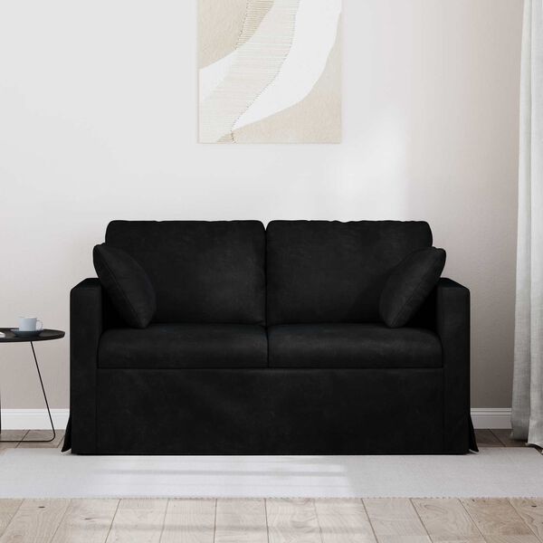 vidaXL Sofa Czarny