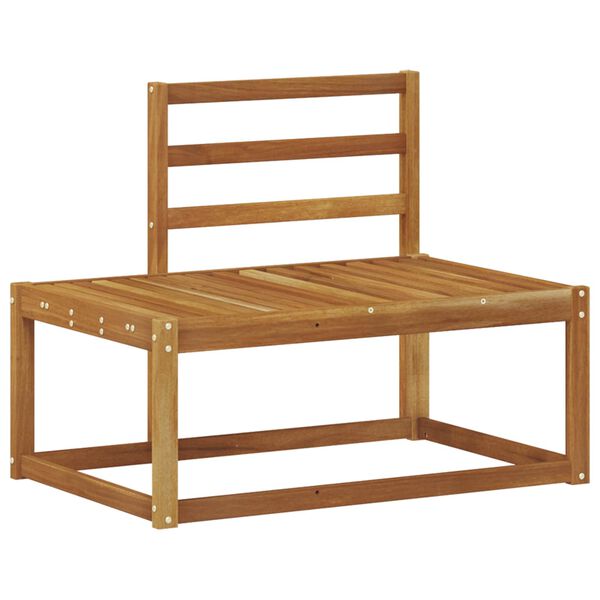 vidaXL Zestaw sof na zewnątrz 2 pcs Naturalny 182,5 x 63 x 73 cm