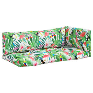 vidaXL Poduszki na palety, 3 szt., kolorowe, tkanina Oxford