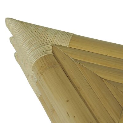 vidaXL Stoliki nocne, 2 szt., 60 x 60 x 40 cm, bambus, kolor naturalny