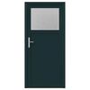 vidaXL Drzwi Wejściowe Boczne 88 x 198 cm PVC antracytowy