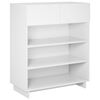 vidaXL Szafka na buty 73 x 38 x 87,5 cm Drewno inżynieryjne Biały