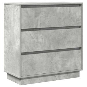 vidaXL Szafka Nocna Betonowy szary 71 x 34,5 x 75 cm