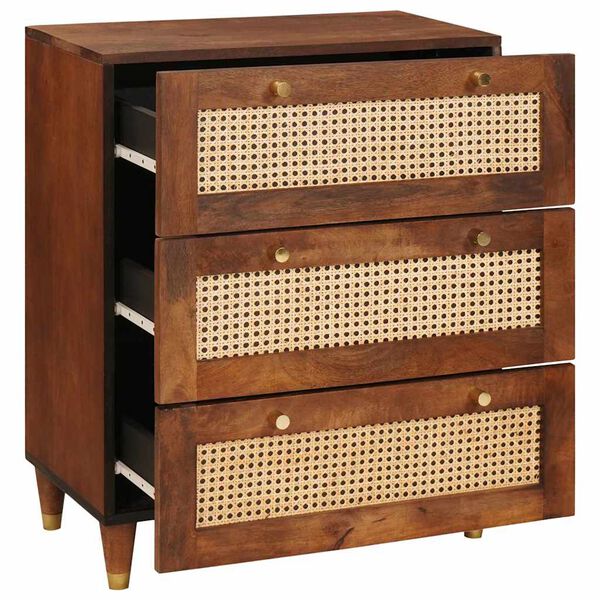 vidaXL Szafki do przechowywania i zamykane Brązowy 60 x 33.5 x 75 cm