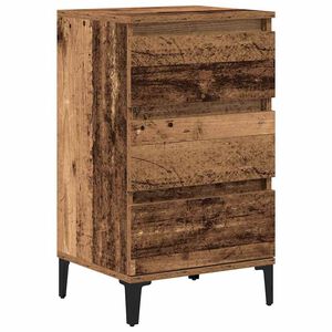 vidaXL Szafka Nocna Stare drewno 45 x 35 x 44 cm Drewno inżynieryjne