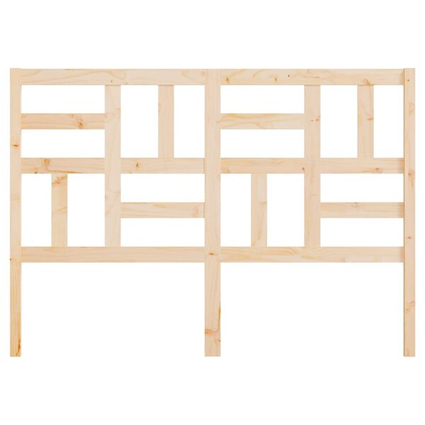 vidaXL Wezgłowie łóżka, 141x4x104 cm, lite drewno sosnowe