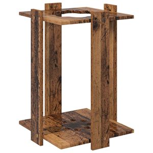 vidaXL Stojak na kij bilardowy Drewno inżynieryjne 42 x 43 x 60 cm