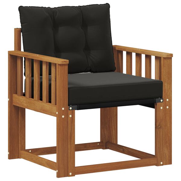 vidaXL 2 Sztuka Zestaw sof na zewnątrz Drewno akacji i tekstylen