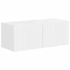 vidaXL Zestaw szafek RTV 4 pcs Wysoki połysk biały