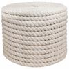 vidaXL Lina Jutowa 20 mm Biały 100% juta Tossa