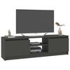 vidaXL Szafka pod TV, szara, 120x30x35,5 cm, materiał drewnopochodny