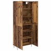 vidaXL Highboard Stare drewno 69,5 x 34 x 180 cm
