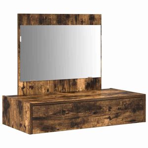 vidaXL Toaletka Brązowy 83 x 40 x 70 cm Drewno inżynieryjne
