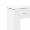 vidaXL Obudowa kominka, biała, 90x30x90 cm, materiał drewnopochodny