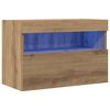 vidaXL Szafka pod telewizor 60 x 30 x 40 cm dąb artisan
