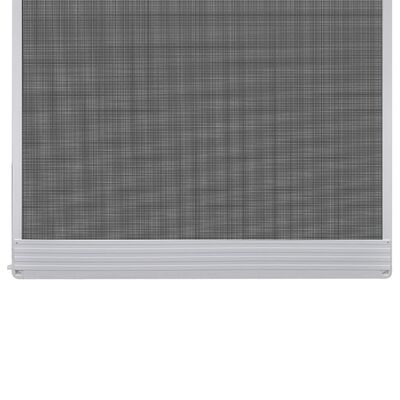 vidaXL Moskitiera na drzwi, biała, 120 x 240 cm