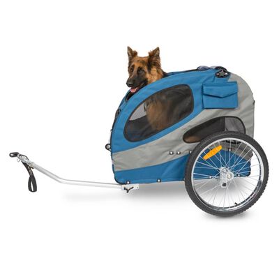 PetSafe Przyczepka rowerowa dla psa Happy Ride, L, niebieska