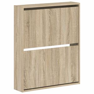vidaXL Wisząca szafka na buty ARNHEM 71 x 17 x 86 cm dąb Sonoma