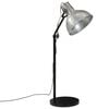 vidaXL Lampa stojąca, 25 W, srebro vintage, 30x30x90-150 cm, E27