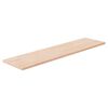 vidaXL P&oacute;łka, 80x20x1,5 cm, surowe lite drewno dębowe