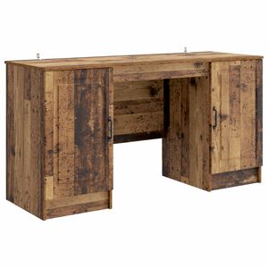 vidaXL Biurko Stare drewno 142,5 x 50 x 75 cm Drewno inżynieryjne