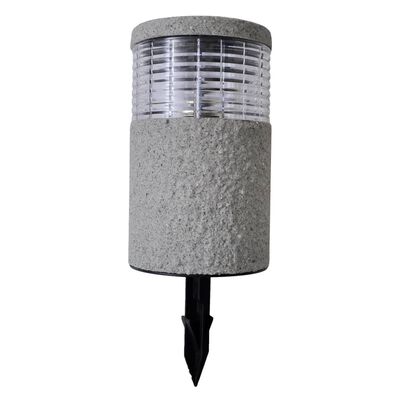 Oświetlenie ogrodu LED lampki z kamiennym wykończeniem (x 6)