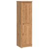 vidaXL Garderoba PANAMA Mi&oacute;d 51 x 50 x 185 cm Lite drewno sosnowe