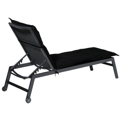 Madison Poduszka na leżak Panama, 200 x 60 cm, czarna