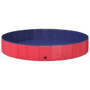 vidaXL Basen dla Dzieci &Oslash;200 x 30 cm Okrągły dla Dziecko dla czerwony