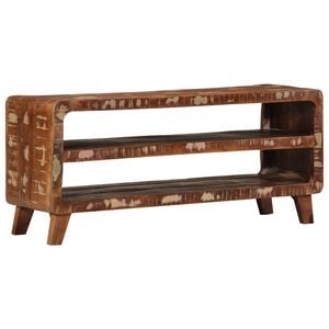 vidaXL Szafka RTV 105x46x32 cm Drewno lite odzyskane