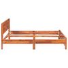 vidaXL Rama ł&oacute;żka, lite drewno akacjowe, 120 x 200 cm