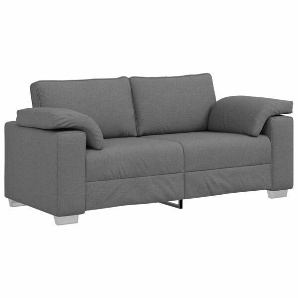 vidaXL Sofa Ciemnoszary
