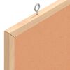 vidaXL Tablica korkowa z ramą z litego drewna sosnowego 60x55 cm