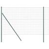 vidaXL Euro Fence Ground Fix 10 x 1,5 m Stal pokryta PVC zielony
