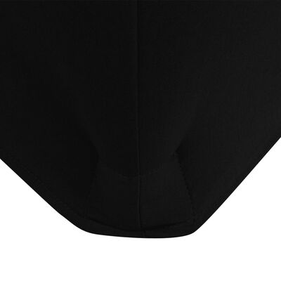 vidaXL Elastyczny pokrowiec na stół 243x76x74 cm, 2 szt., czarne