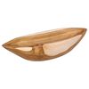 vidaXL Fruit Bowl JEPARA Teak Brown 46 x 16 x 11 cm
