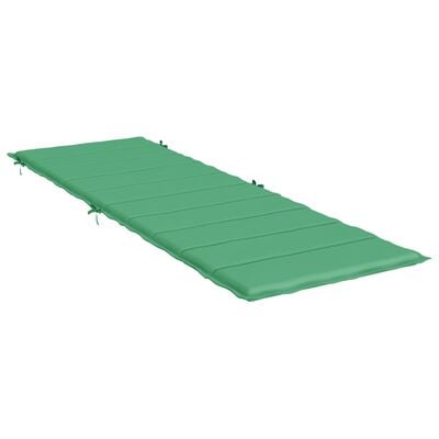 vidaXL Poduszka na leżak, zielona, 186x58x3 cm, tkanina Oxford