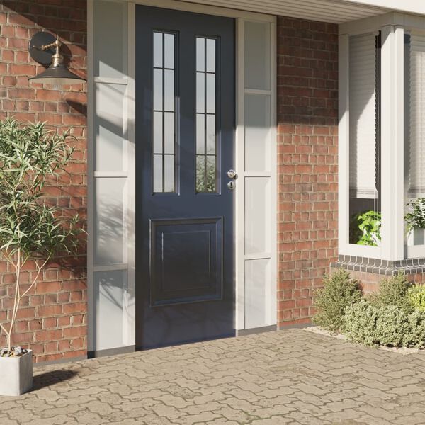 vidaXL Folia okienna, matowa, biała, 90x1000 cm, PVC