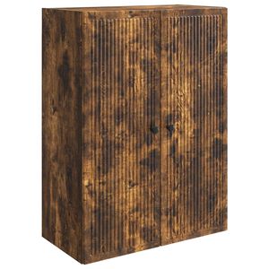 vidaXL Szafka ścienna Dąb wędzony 66 x 34,5 x 90 cm