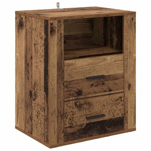 vidaXL Szafka Nocna Stare drewno 35 x 50 x 60 cm Drewno inżynieryjne